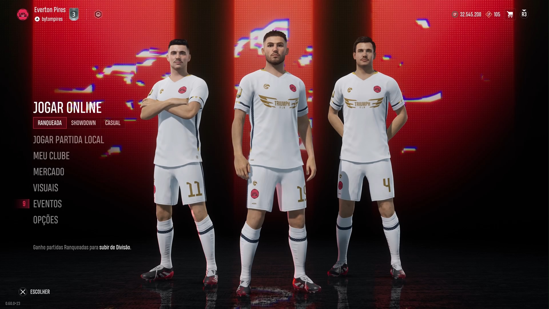 Primeira gameplay no UFL – O game do Cristiano Ronaldo
