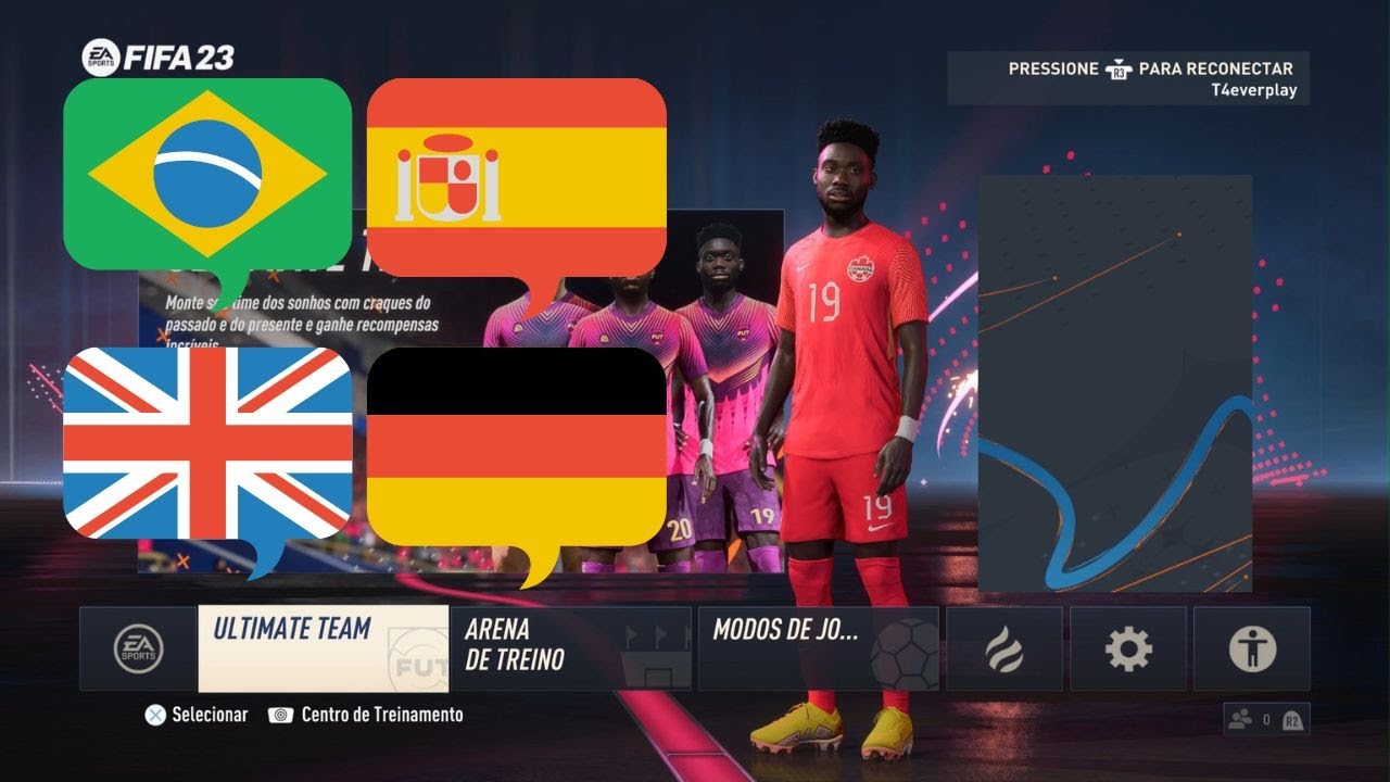Como remover músicas de menu e narração no FC 25